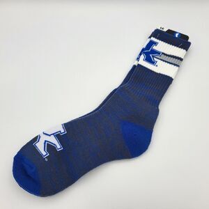 Kentucky Wildcats NCAA For Bare Feet First String Crew Socks Men's Large 10-13